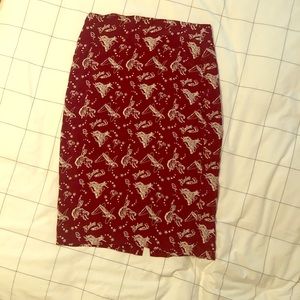 For Love and Lemons vintage cowgirl midi skirt